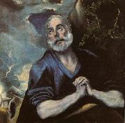 El Greco The Tears of St Peter of all the old masters china oil painting reproduction